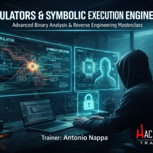 Emulators & Symbolic Execution Engines Advanced Binary Analysis & Reverse Engineering Masterclass [ENG/ITA]